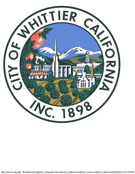 whittier water bill|city of whittier website.
